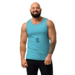 Unisex garment-dyed tank top - Image 5