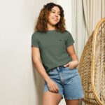Women’s high-waisted t-shirt - Image 3