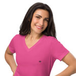 Women’s relaxed v-neck t-shirt - Image 16