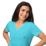 Women’s relaxed v-neck t-shirt - Image 18